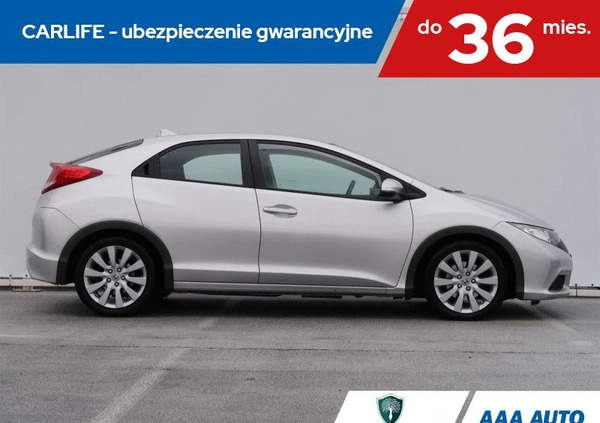 Honda Civic cena 40000 przebieg: 75013, rok produkcji 2013 z Drezdenko małe 254